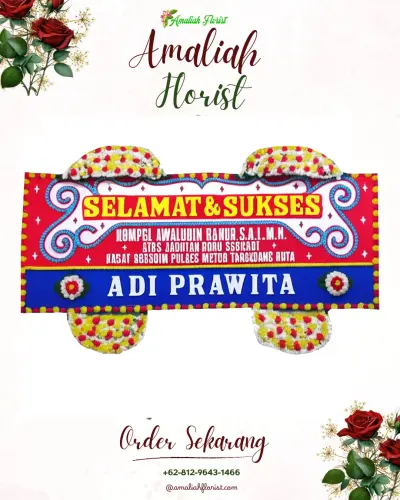 Karangan Bunga Ucapan Selamat di Lolofaoso Tabaloho